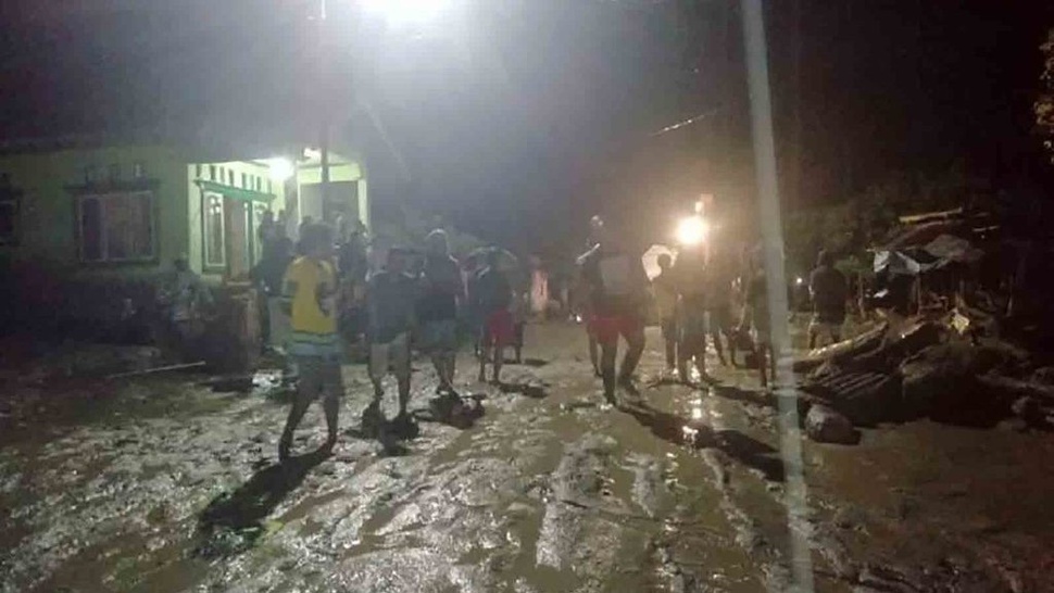74 KK Mengungsi akibat Banjir di Sigi Sulteng
