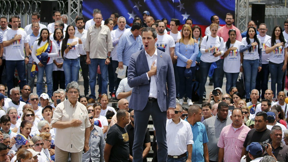 Kudeta Venezuela: Juan Guaido Serukan Gulingkan Pemerintahan Maduro