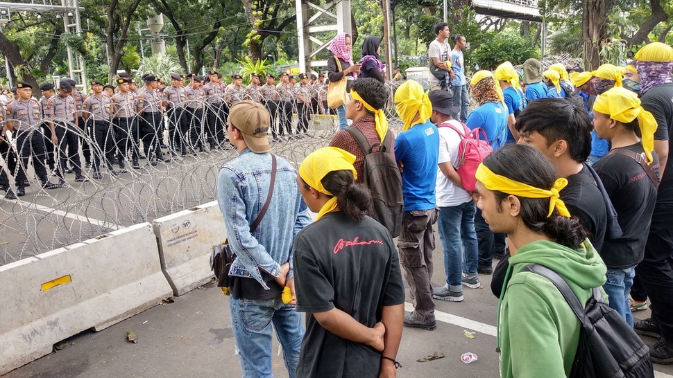 GSBI Kecam Pemerintah yang Blokade Jalan dengan Kawat Menuju Istana