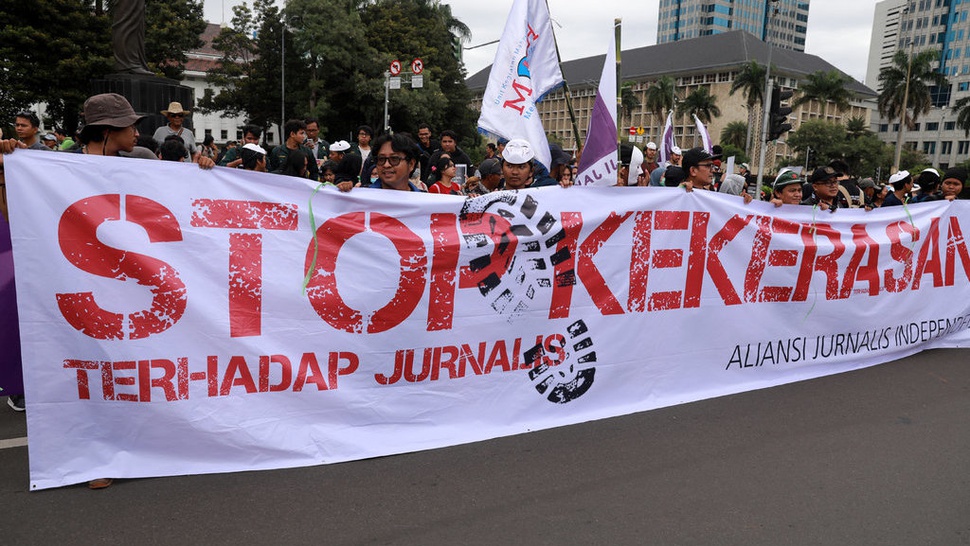 Kapolresta akan Proses Kekerasan Polisi ke Jurnalis Saat May Day