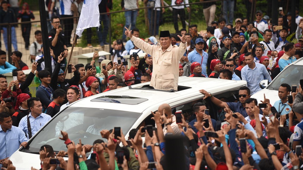 Prabowo Menghadiri Hari Buruh