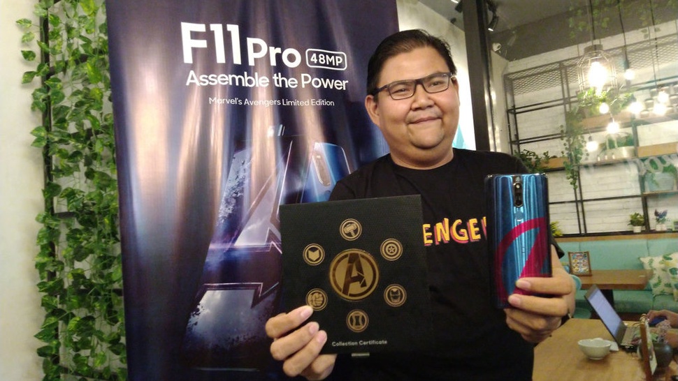 OPPO Perkenalkan Smartphone F11 Pro Avengers di Yogyakarta