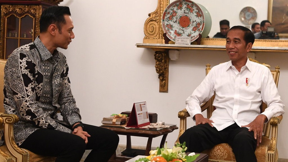 AHY Berterima Kasih Diundang Jokowi dan Sampaikan Salam Hormat SBY