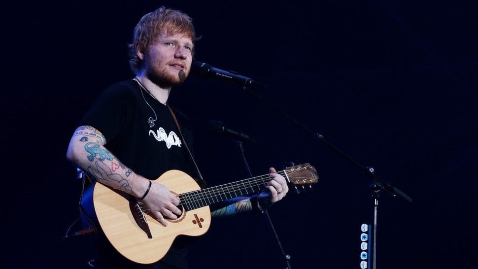 Ed Sheeran Dinobatkan Jadi Artis Paling Top Dekade Ini di Inggris