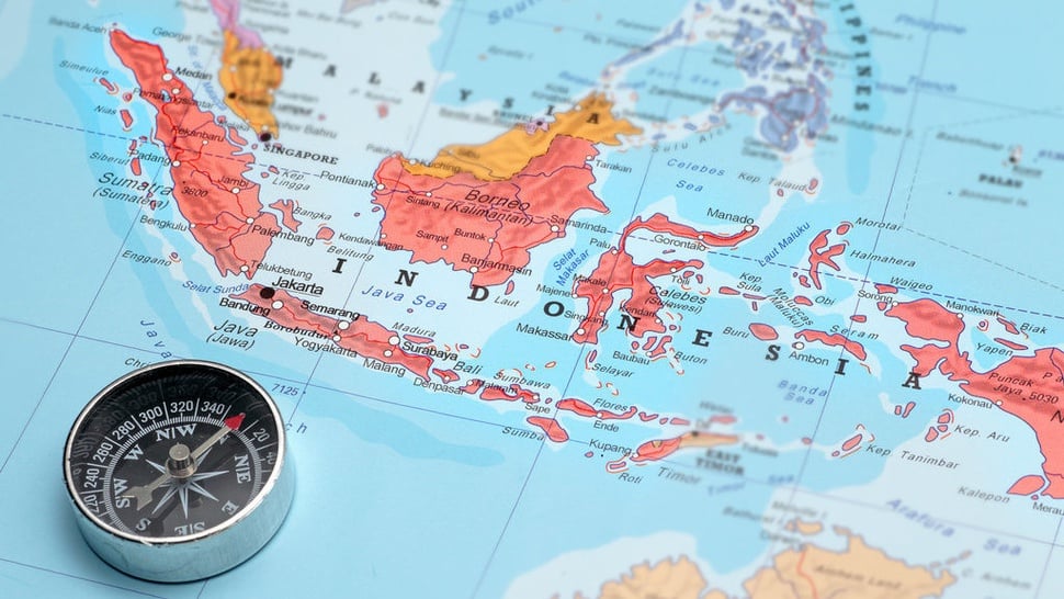 Batas Wilayah Negara Indonesia secara Hukum dan Fisik: Darat-Laut