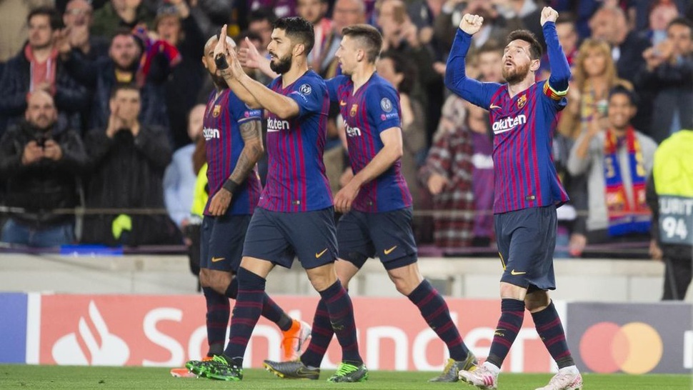 Hasil Barcelona vs Getafe di Babak Pertama: Satu Gol Arturo Vidal