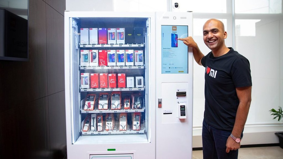 Hp Xiaomi di India Dijual Melalui Vending Machine