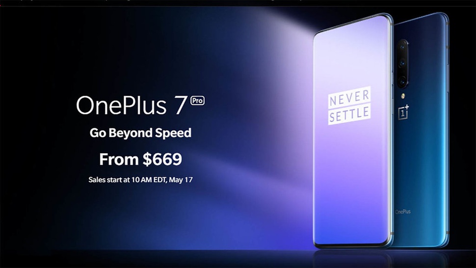 Harga dan Spesifikasi OnePlus 7 Pro yang Baru Dirilis
