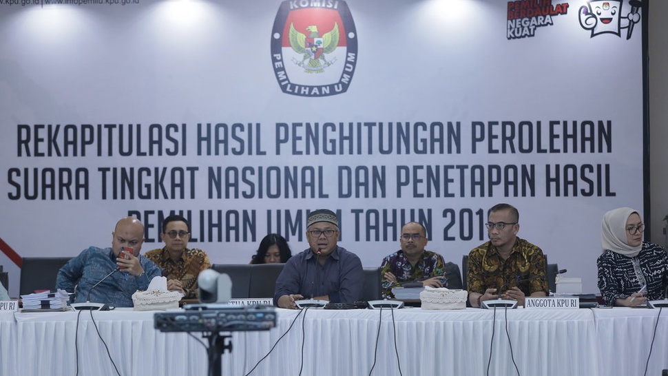 KPU Putuskan Tunda Rekapitulasi 4 Provinsi dan PPLN Kuala Lumpur