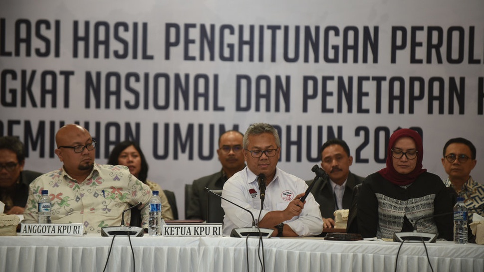 Hasil Rekapitulasi Pemilu 2019: Sembilan Parpol Lolos ke Senayan