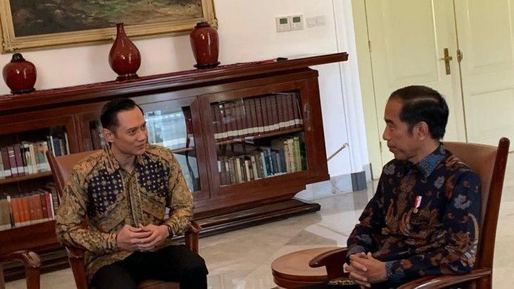 AHY Dukung Jika SBY dan Jokowi Melakukan Pertemuan