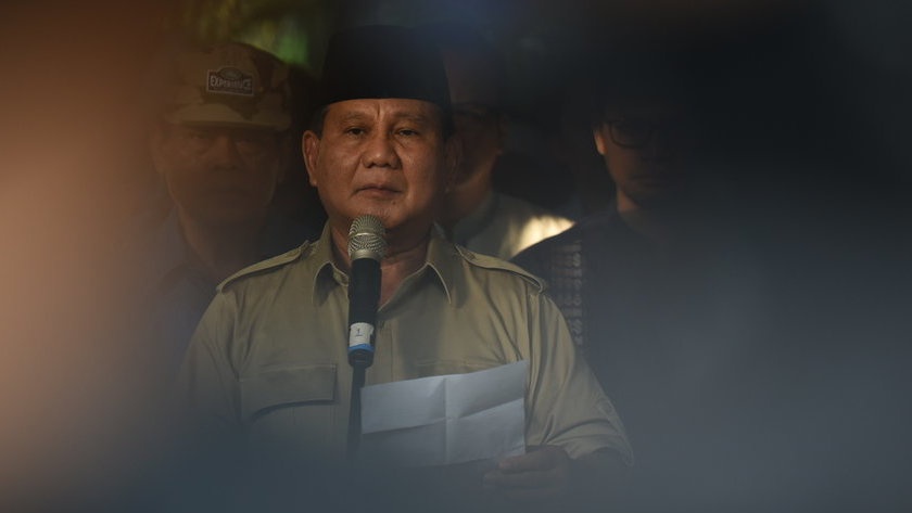 Prabowo: Kembali ke Tempat Istirahatmu Masing-Masing