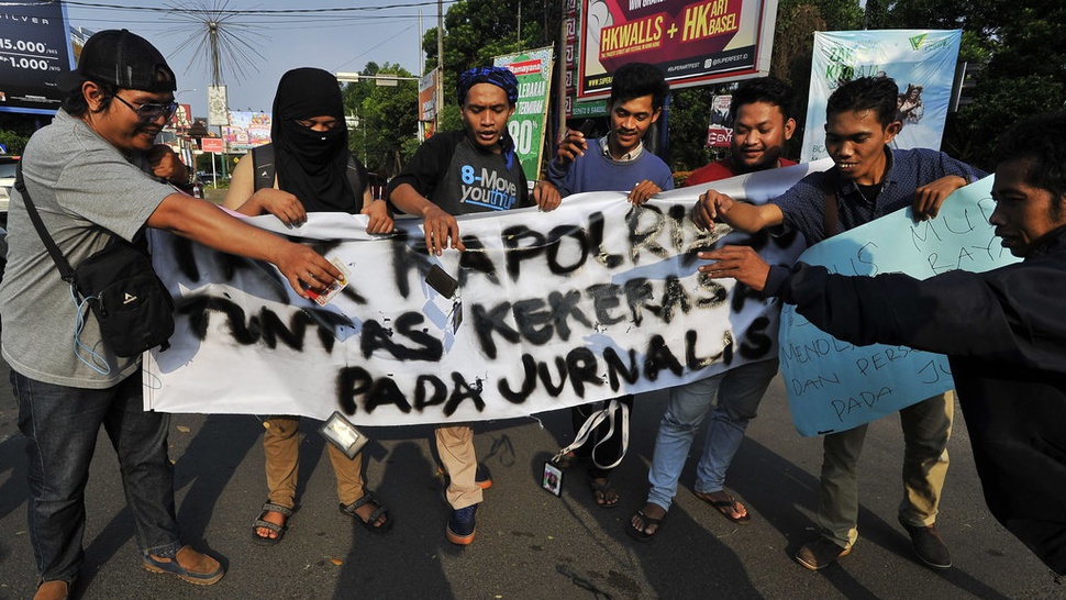 Soal Kekerasan ke Wartawan, Kapolri Didesak Tindak Tegas Anggotanya