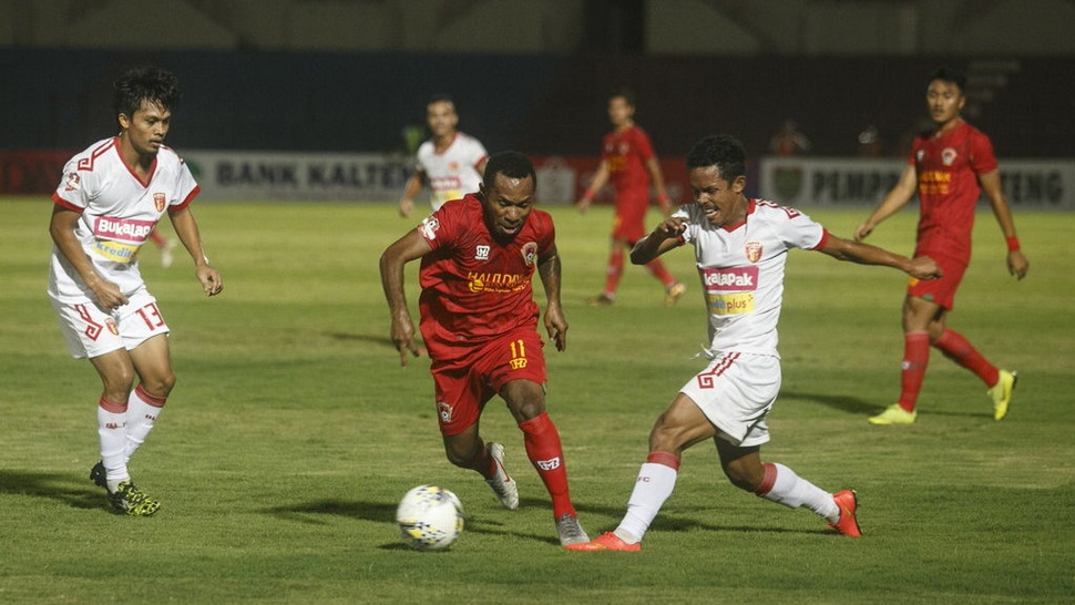 Hasil Liga 1 2019: Kalahkan Barito, Kalteng Putra Tembus 5 Besar