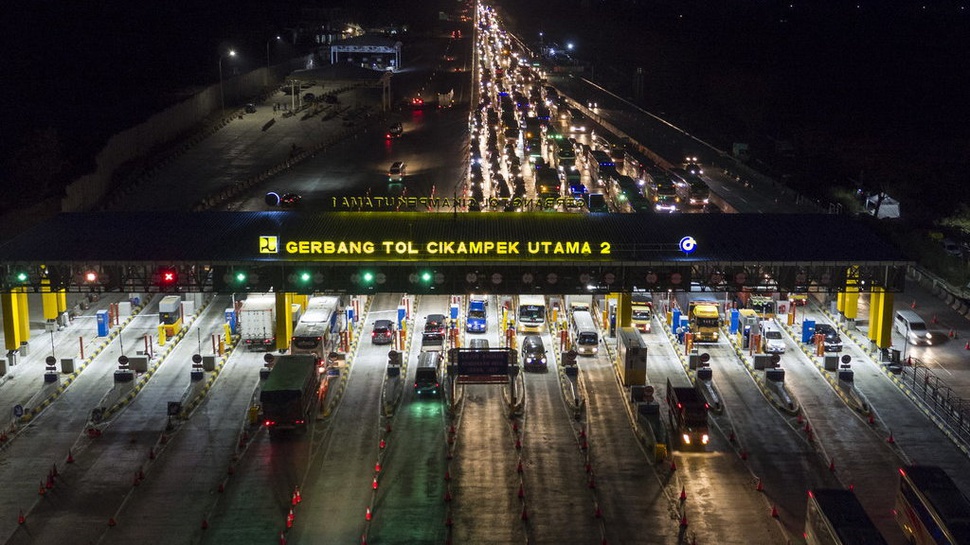 57.405 Kendaraan Tinggalkan Jakarta pada H-7 Lebaran 1440 H