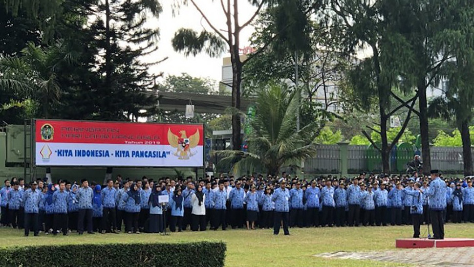 Hari Lahir Pancasila: Puluhan PNS Luar Daerah Upacara di Yogyakarta