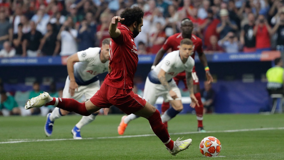 Hasil Tottenham vs Liverpool: Gol Mohamed Salah di Babak Pertama