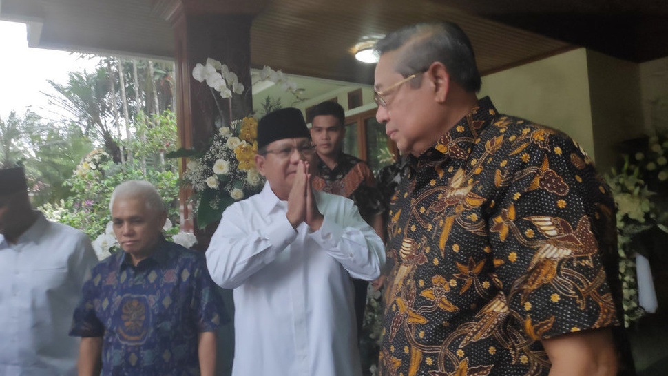 Sejarah SBY yang Selalu Pilih Prabowo, tapi Tidak Sebaliknya
