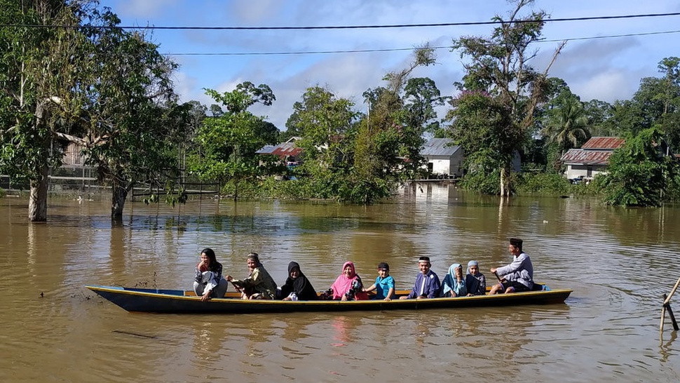 BPBD: Lima Kecamatan di Kapuas Hulu Kalbar Terendam Banjir