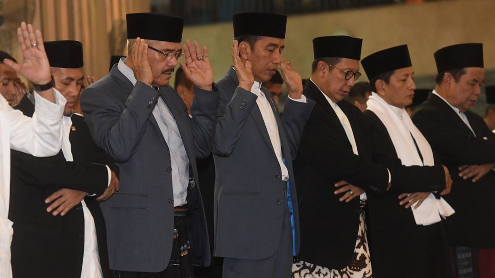 Jokowi Salat Id di Masjid Istiqlal dan Open House Dimulai 09.30 WIB