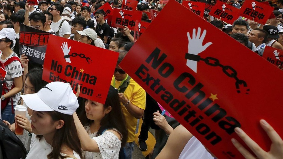 Kantor Pemerintahan Hong Kong Diliburkan Usai Demo Hong Kong