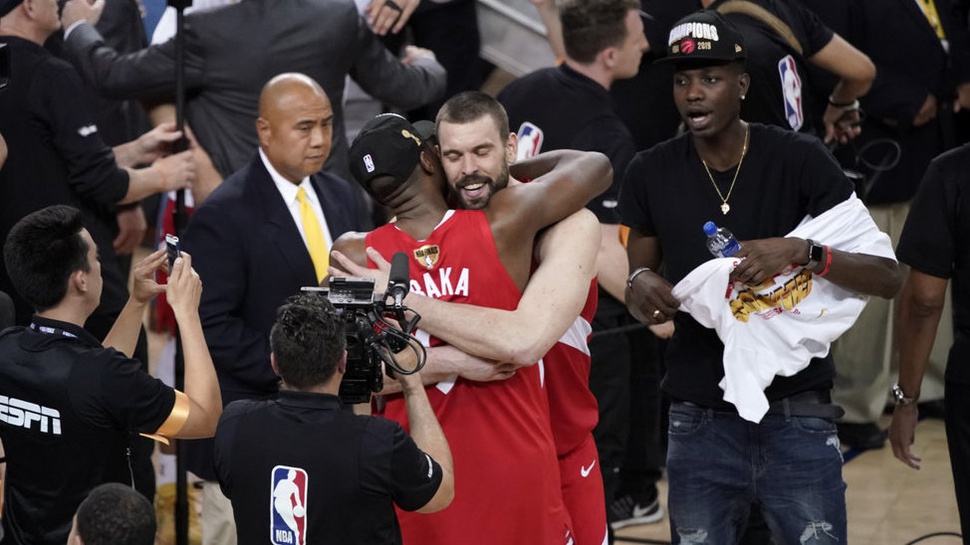 Toronto Raptors Juara NBA 2019, Kalahkan Golden State Warriors 4-2