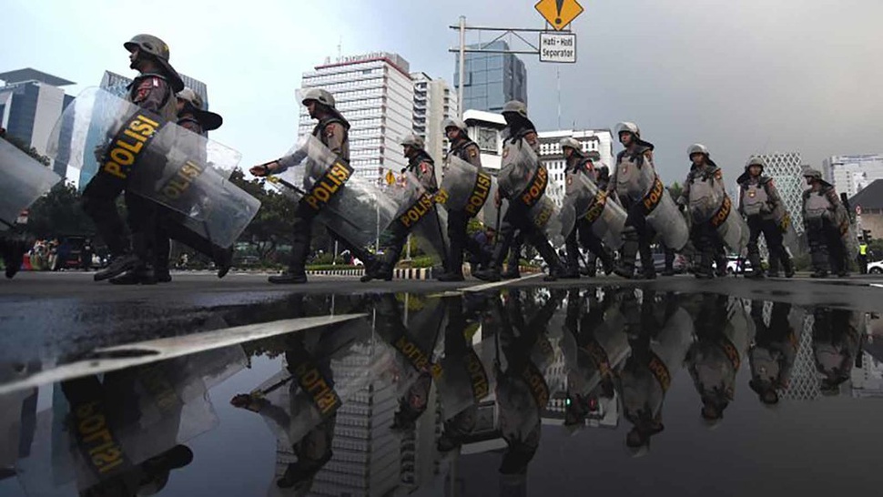 TNI-Polri Siagakan 8.000 Personel Saat Penetapan Pemenang Pilpres