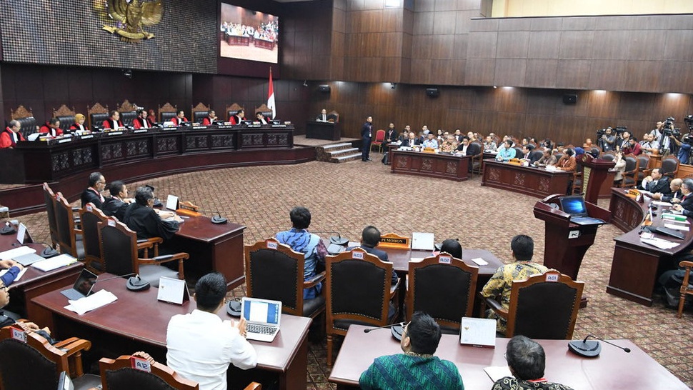 Jadwal Sidang MK: Saksi Kubu Prabowo Dihadirkan pada 19 Juni