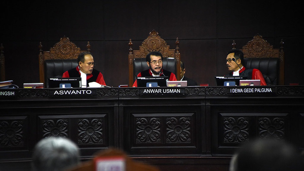 Hakim MK Disebut Telah Kantongi Putusan Hasil Sengketa Pilpres