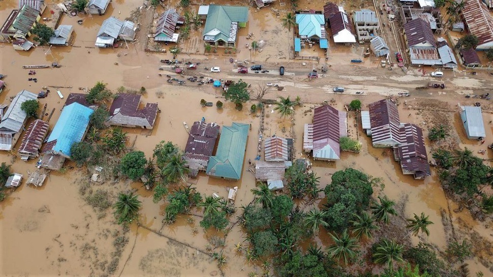 Banjir Konawe Utara Belum Surut, Masa Tanggap Darurat Diperpanjang