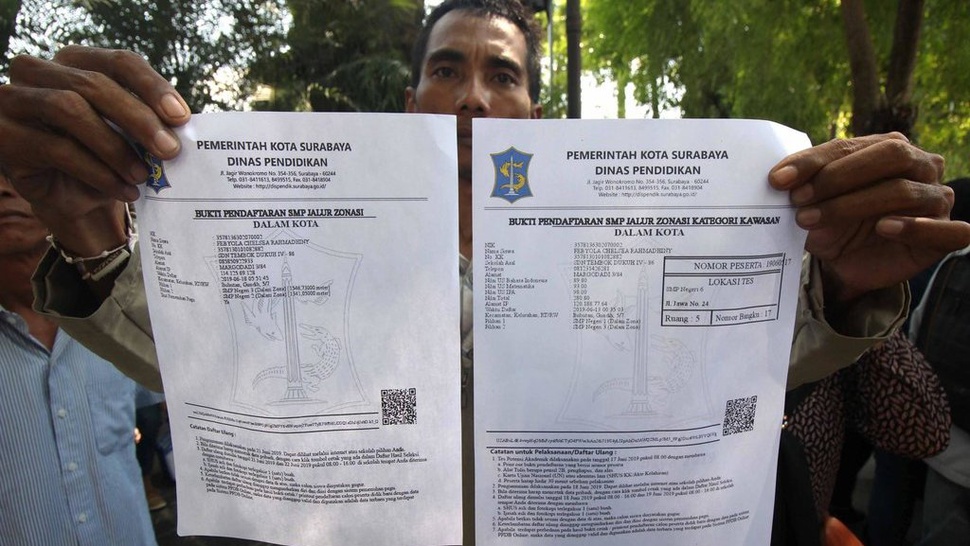 Usai Ditutup Karena Diprotes, PPDB 2019 Surabaya Kembali Dibuka