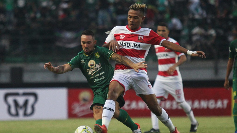 Live Streaming Indosiar Madura United vs Persebaya 2 Desember 2019
