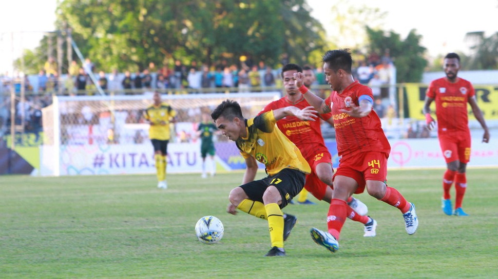 Hasil Perseru Badak Lampung FC vs Barito Putera: Berbagi Satu Poin