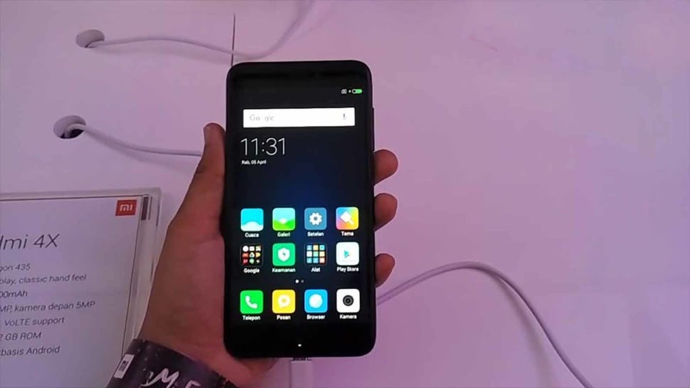 Xiaomi Redmi 4X, Hp Android Murah dengan Baterai Besar