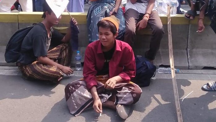 Kisah Bocah Demo: Ingin Prabowo Menang tapi Tak Tahu Ada Apa di MK
