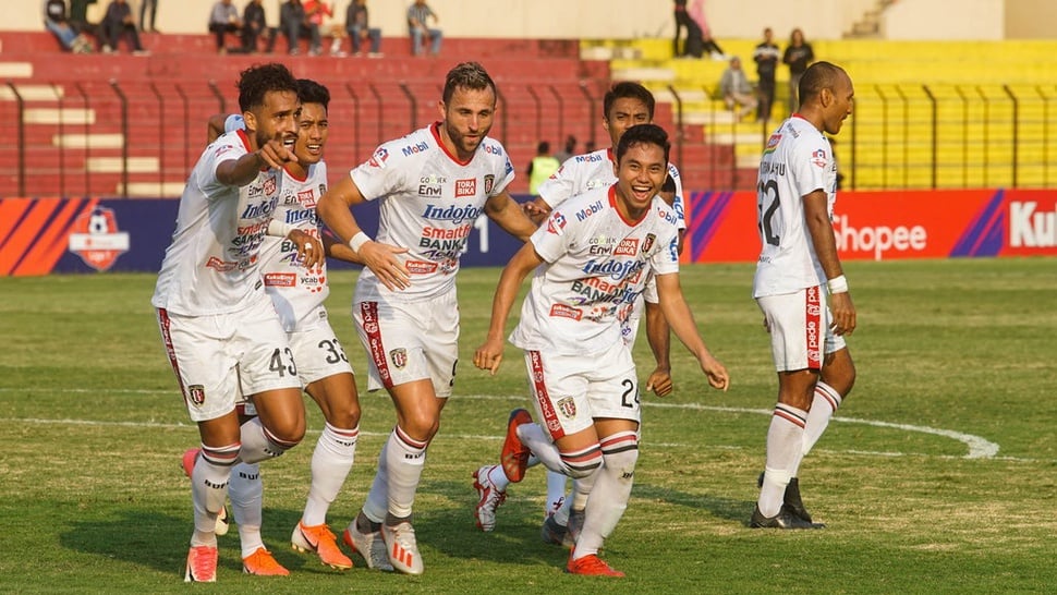 Hasil Badak Lampung vs Bali United: Gol Spaso di Babak Pertama
