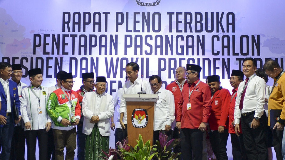 Ke Mana PKS dan Berkarya Saat Penetapan Jokowi-Ma'ruf oleh KPU?