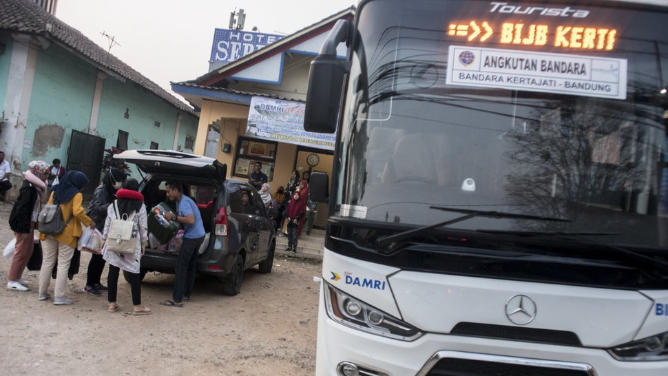 Bus Damri Rute Bandara Kertajati akan Gratis Selama Setahun
