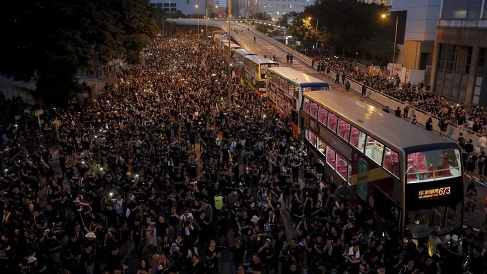 Mengurai Delapan Taktik Demonstran Hong Kong