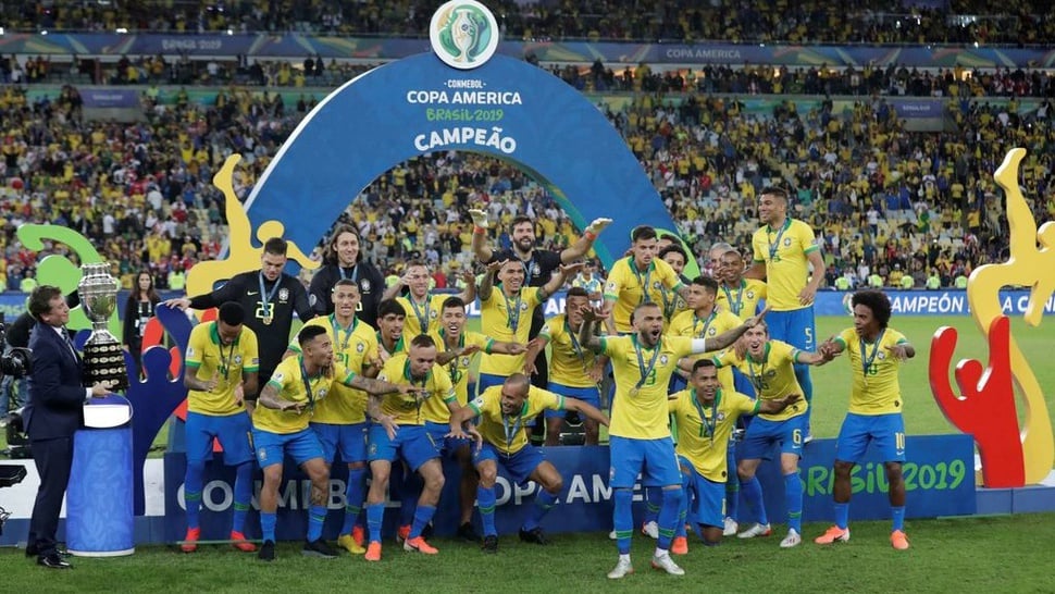 Daftar Juara Copa America & Tuan Rumah: Berapa Tahun Sekali?