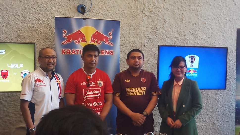 Jadwal Final Piala Indonesia: Persija Jamu PSM di Leg Pertama