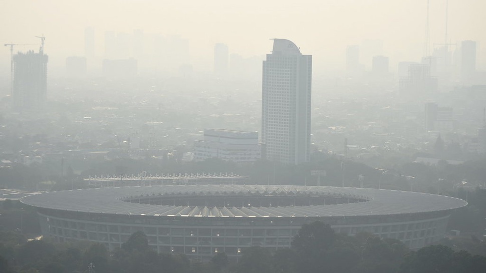 Kualitas Udara DKI Makin Tak Sehat Rabu Pagi, Pegadungan Terburuk