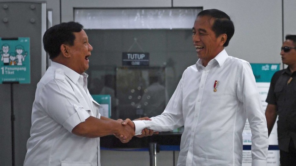 Prabowo Akan Bertemu Jokowi di Istana Negara Sore Ini