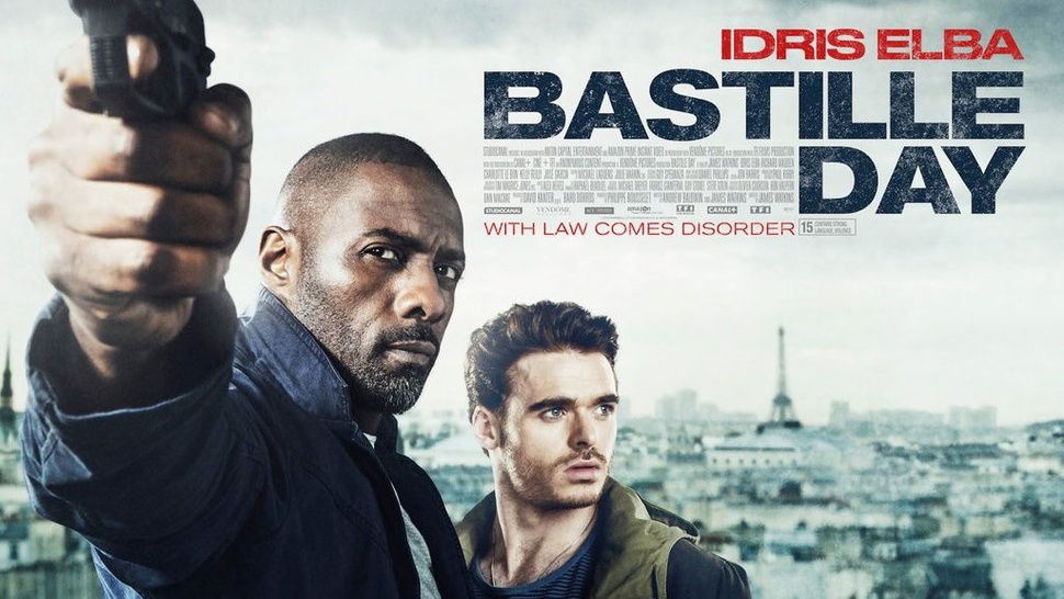 Sinopsis Film Bastille Day Bioskop Trans TV: Aksi Seru Idris Elba