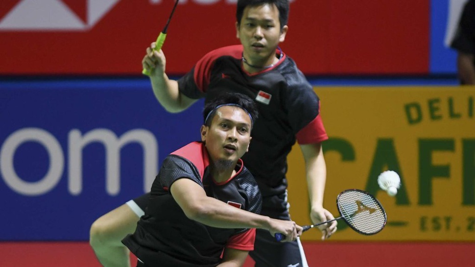 Hendra-Ahsan Berpeluang Lawan Minions di Final Indonesia Open 2019