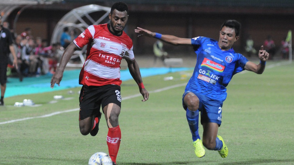 Jadwal Siaran Langsung Madura United vs Perseru BLFC di Indosiar