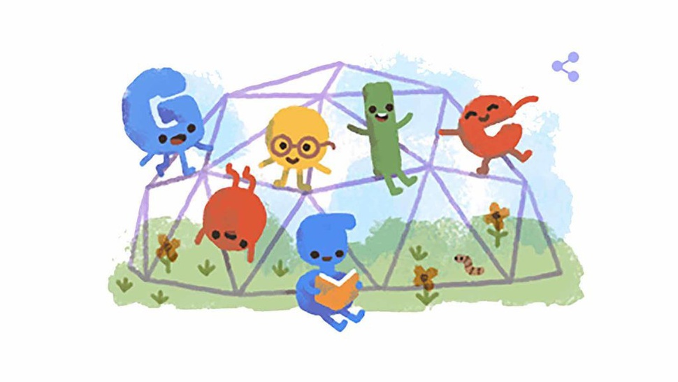 Hari Anak Nasional 2019 Turut Dirayakan Google Doodle