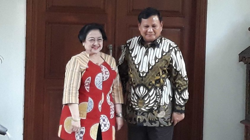 PDIP Klaim Pertemuan Mega & Prabowo Tak Ada Transaksi Masuk Koalisi