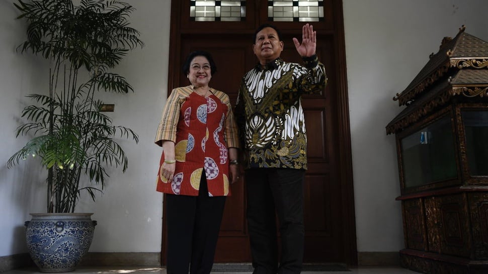 Prabowo Ucapkan Ulang Tahun ke Megawati meski Tak Bertemu