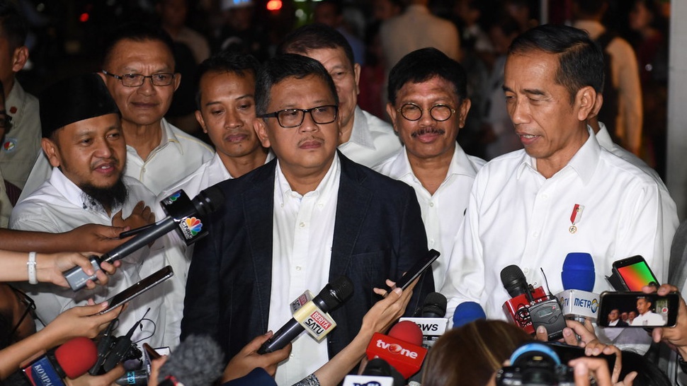 Pembagian Kursi Menteri Tak Dibahas di Acara Pembubaran TKN Jokowi